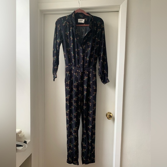 ba&sh fady noir jumpsuit - Picture 6 of 8